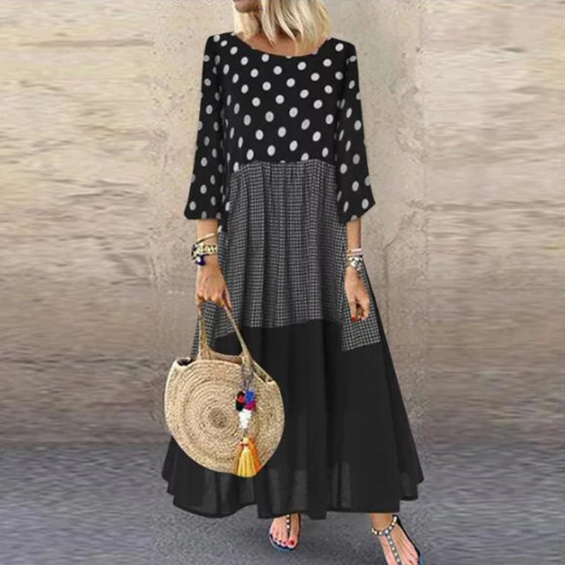 Women's Bohemian Ruffle Sundress ZANZEA Summer Sleeveless Floral Printed Maxi Long Dress Casual Loose Party Tanks Vestido