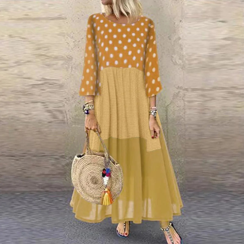 Women's Bohemian Ruffle Sundress ZANZEA Summer Sleeveless Floral Printed Maxi Long Dress Casual Loose Party Tanks Vestido